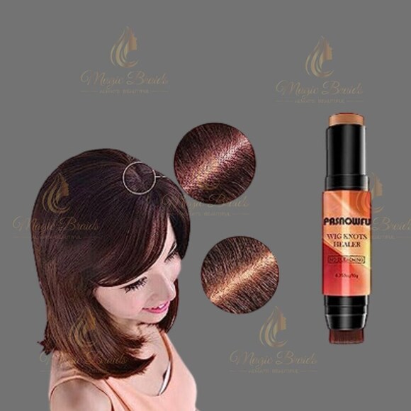 PASNOWFU Wig Lace Dyeing Stick with brush, - Picture 4 of 5